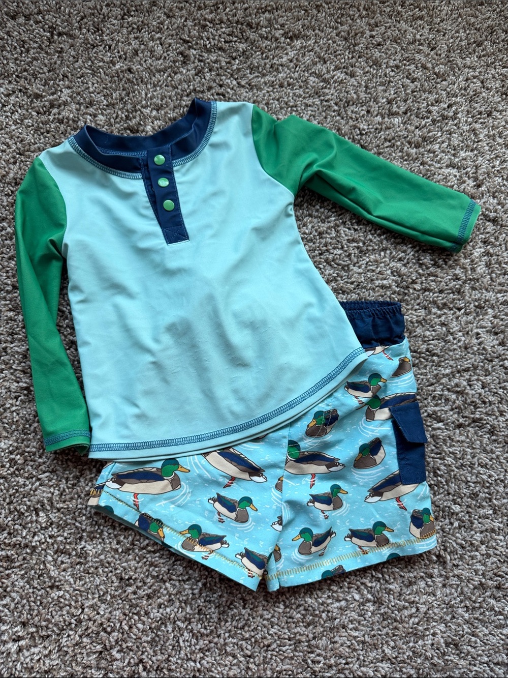 Mudpie matching swim set